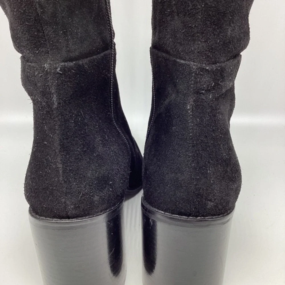 Seychelles Women's Black Soft Suede Over The Knee Boots Size 10‎